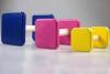 Swedish made Dumbells in three sizes and three colours!