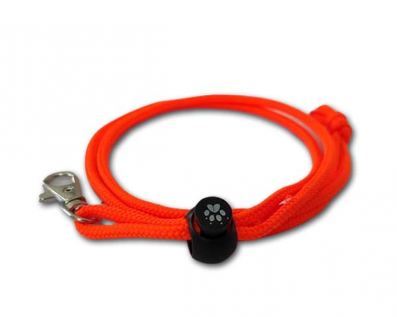 Whistle lanyard nylon orange in the group The dog / Puppy kit / Whistles & lanyards at PAW of Sweden AB (2203O)