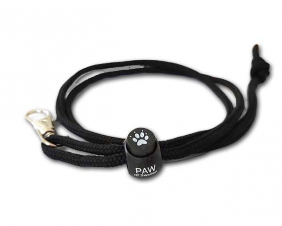 Whistle lanyard nylon black in the group The dog / Puppy kit / Whistles & lanyards at PAW of Sweden AB (2203SV)