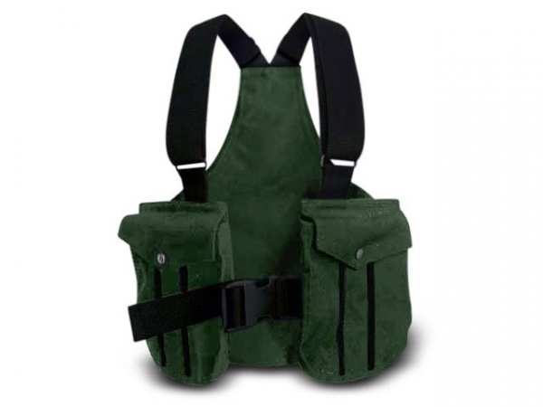 Picking-up vest Trainer olive/black in the group The Handler / Hunter / Picking-up vests/Belts / Trainer cordura at PAW of Sweden AB (6004O)