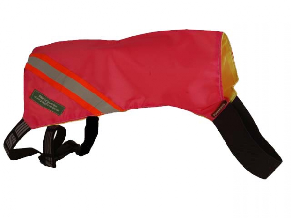 Reflective vest cerise/yellow in the group Hunting / Coats/Vests/Protection / Reflective vests at PAW of Sweden AB (702CYR)