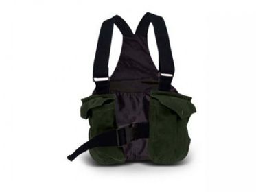 Picking-up vest Trainer Classic Waxed cotton olive