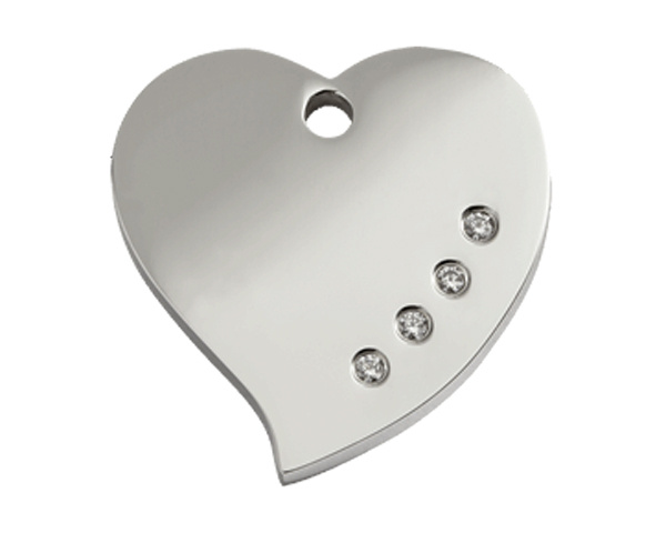 ID-Tag Diamond Heart