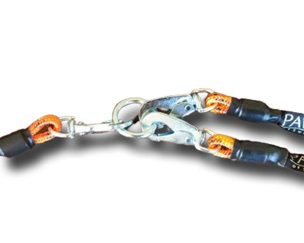 Lead with carabiner Duo 180 cm