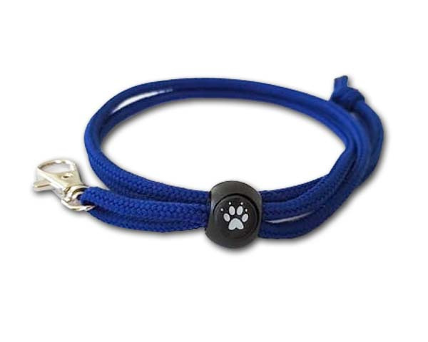 Whistle lanyard nylon blue