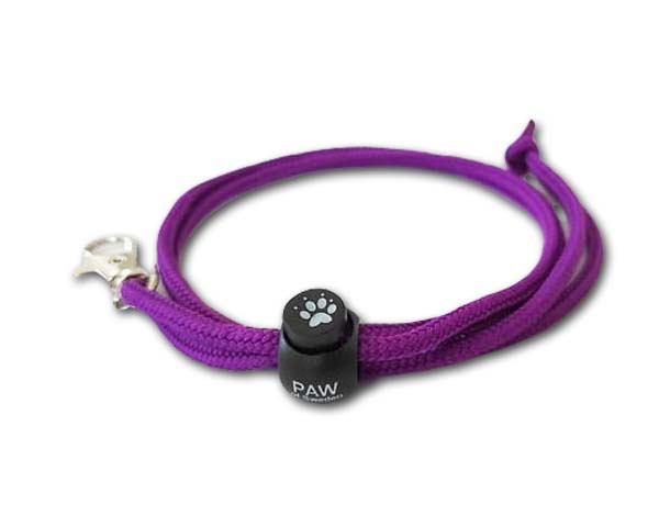 Whistle lanyard nylon lilac