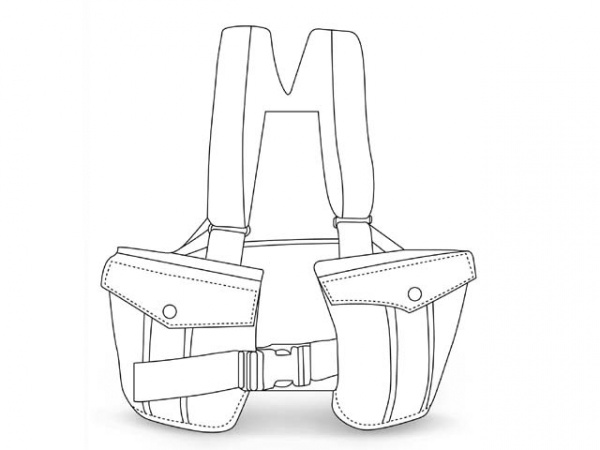 Picking-up vest Own design 