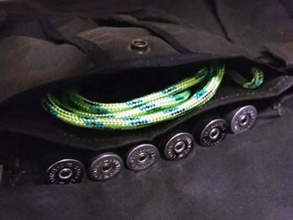 Picking-up belt cordura brown