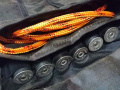 Picking-up belt Classic waxed cotton black Picking-up belt Classic waxed cotton black