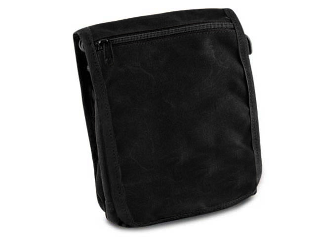 PAW of Sweden�s Messenger Bag Classic waxed cotton black