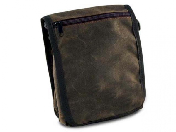 PAW of Sweden�s Messenger Bag Classic waxed cotton brown
