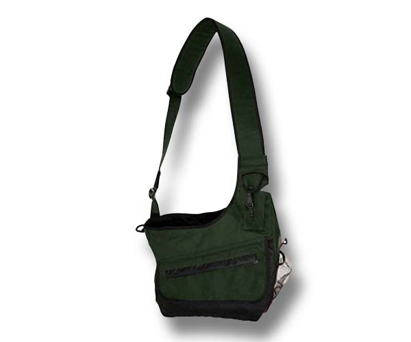PAW of Sweden�s bag Ergonomic waxed cotton olive